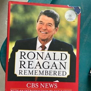 New hardback book with DVD Ronald Reagan